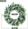 26" Eucalyptus Wreath Large Artificial Greenery Outdoor/Indoor Wreath Spring/Summer Wreath Green Wreaths for Front Door Porch Window Wall Hanging Decor All Year Round Wreath(Green)